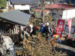 (2/12)梅林山天沢院で無事を祈って