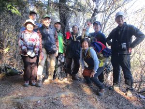 (8/12)残念ながら三室山646mは展望なし