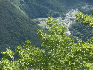 9/26岩泉の町を見下ろす