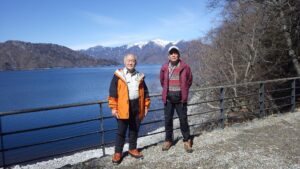 1/10 中禅寺湖畔　英国大使館公園から
