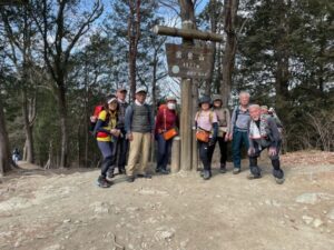 7/10 宝登山山頂にて