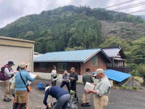 1/9 山行前の読図について説明