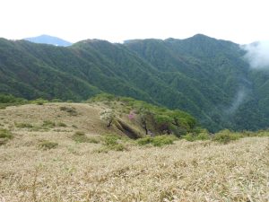 11/15塔ノ岳から続く縦走コース