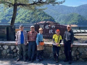 1/11奥多摩湖にて～いざ出発