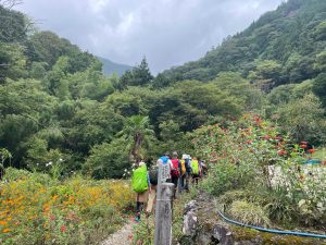 2/9 権現山へ向けて登山開始