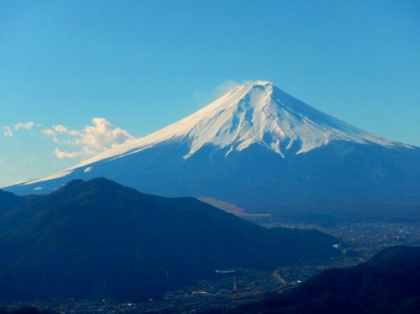 4/8 山頂からの富士山 流石に秀麗富嶽12景は綺麗だ
