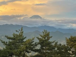 7/8 早朝の富士山