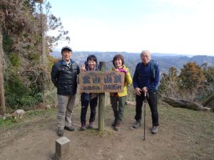 5/9「富山北峰」山頂349,5m