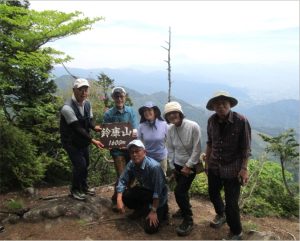 9/12 鈴庫山山頂