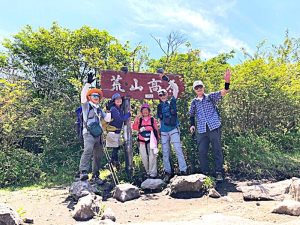 4/9 広々とした荒山高原にて