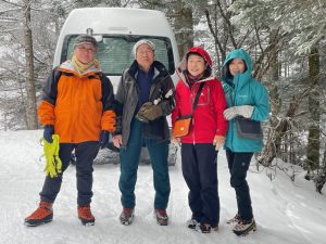 1/11 桜平にて、いざ出発