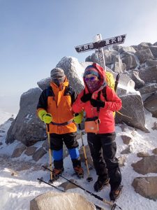 5/11 根石岳山頂