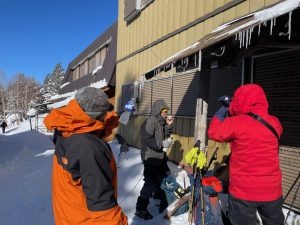 7/11 オーレン小屋で暫し休憩