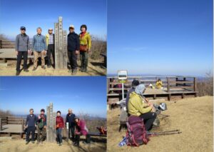 5/9 高鈴山集合写真とのんびりランチ