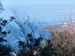 4/9 駿河湾から静岡市方面