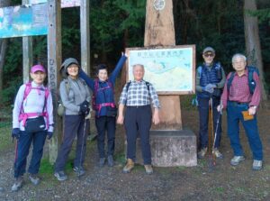 9/9 やっと日守山公園に到着