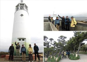 6/9　城ヶ島の安房崎灯台にて