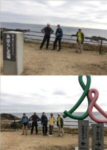 9/9　城ヶ島ハイキングコースも終盤です