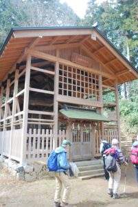 8/12八王子権現が祀られている「八王子神社」