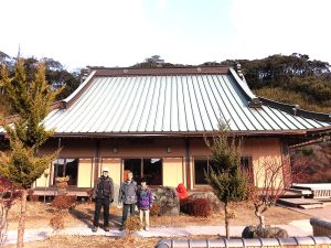 2/12 寺の至る所に災害の残る「天寧寺」